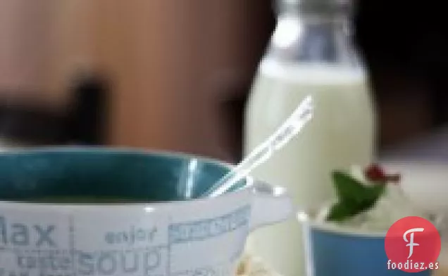 Sopa De Guisantes Y Menta