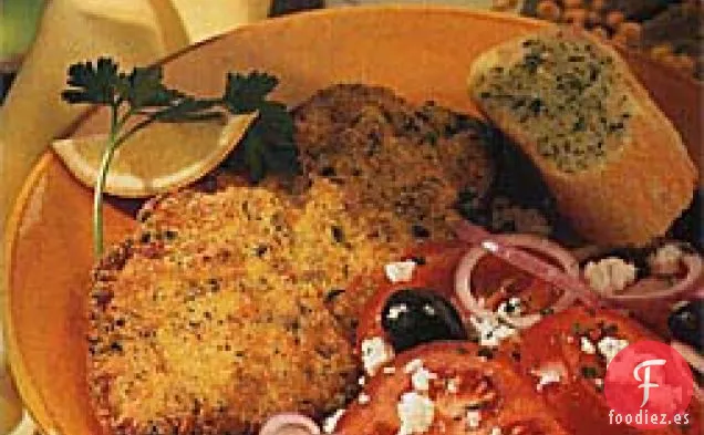 Pechugas De Pollo Con Costra De Harina de Maíz