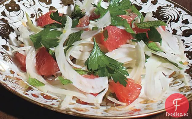 Ensalada de Hierbas Frescas, Pomelo e Hinojo