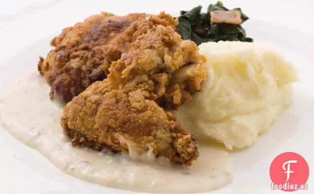 Pollo Frito Sureño con Salsa Campestre