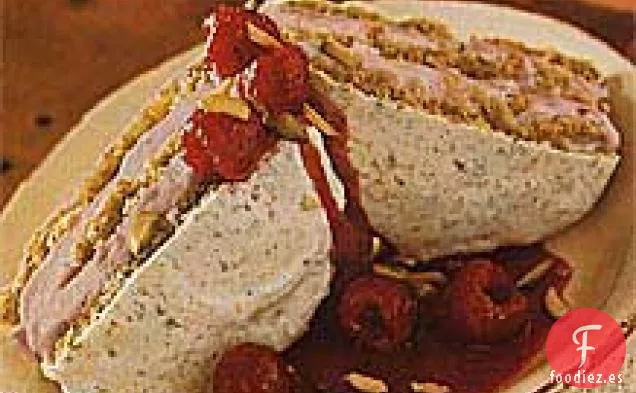 Sándwiches de Helado de Ruibarbo de Dos Pisos
