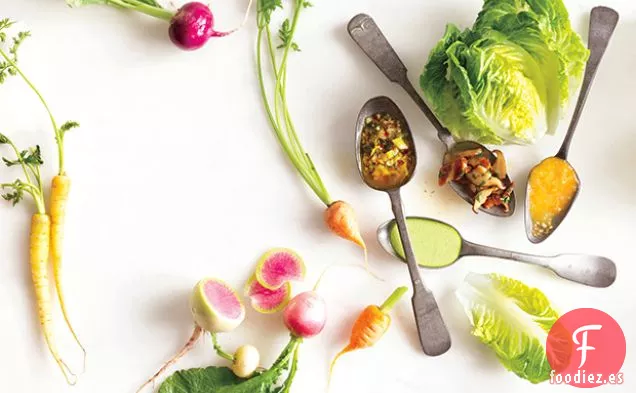 Vinagreta Caliente de Champiñones y Tocino