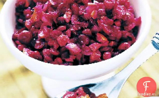 Condimento de Arándano, Mandarina y Jengibre cristalizado