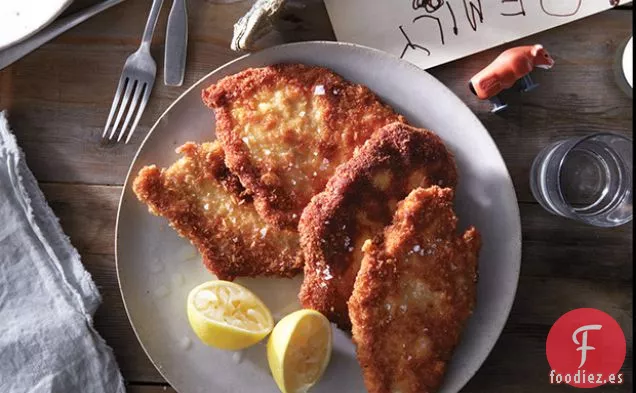 Chuletas de Pollo a la Parmesana