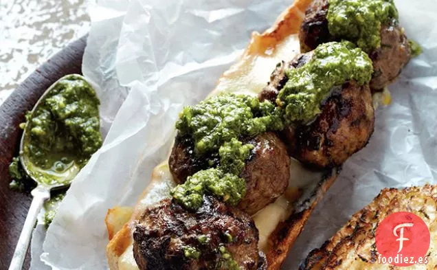 Sándwich de Albóndigas a La Parrilla