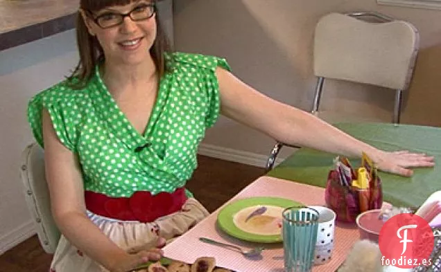 Galletas de Mantequilla de Maní y Gelatina de Lisa Loeb