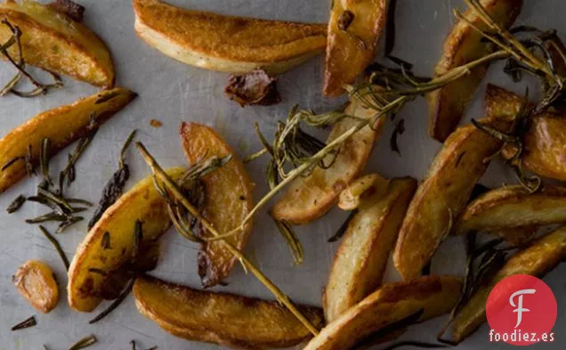 Patatas Asadas con Romero y Ajo