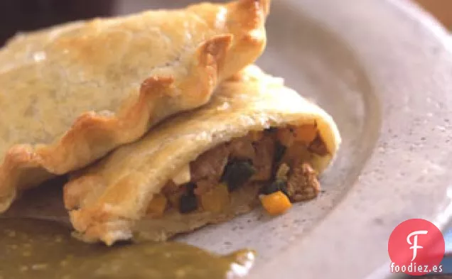 Empañadas de Champiñones y Calabaza