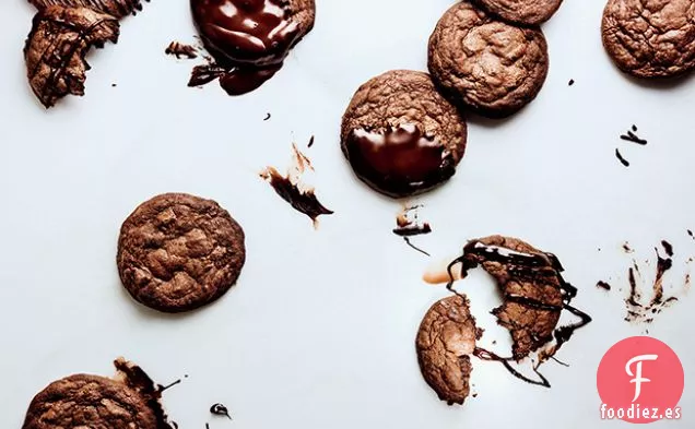 Galletas de Chocolate Glaseado–Crème Fraîche