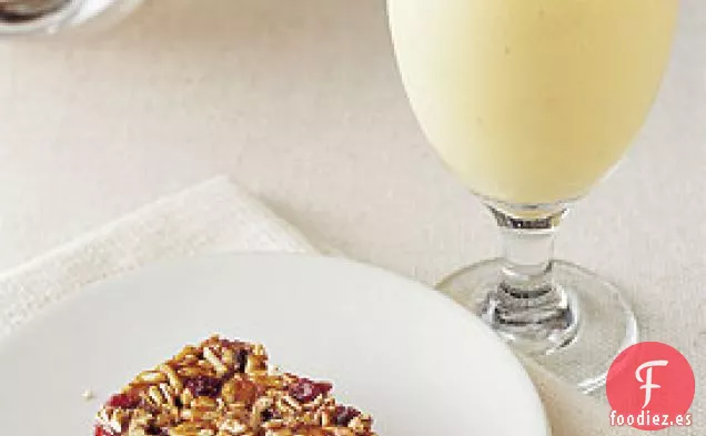 Barras Deportivas con Frutas Secas y Mantequilla de Maní