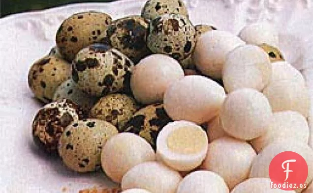 Huevos de Codorniz con Sal de Sésamo Tostado