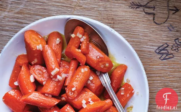 Zanahorias Asadas con Vinagreta de Cítricos