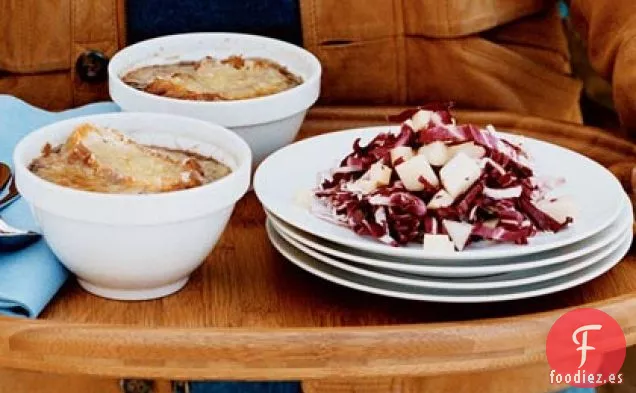Ensalada de Achicoria y Pera