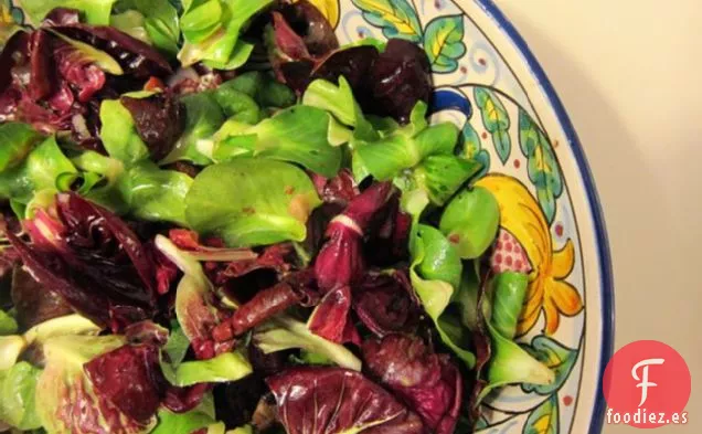 Ensalada De Achicoria Con Guanciale