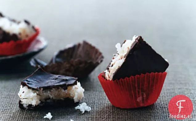 Bocados de Chocolate con Coco