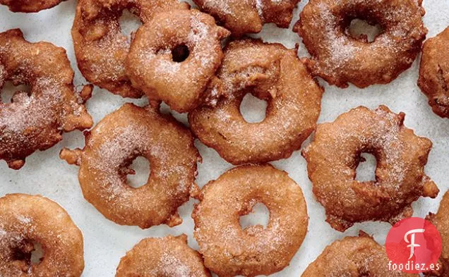 Buñuelos Crujientes de Manzana y Avena