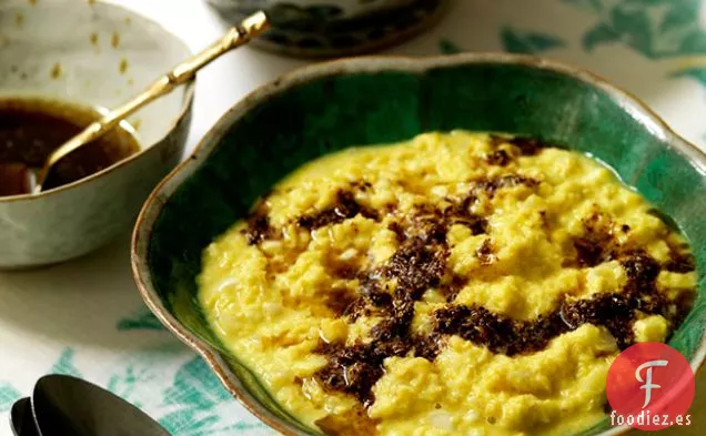 Crema de Maíz con Mantequilla de Garam Masala