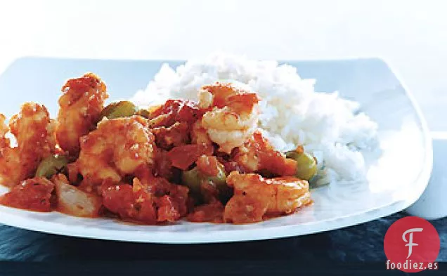 Camarones con Salsa de Jerez y Tomate