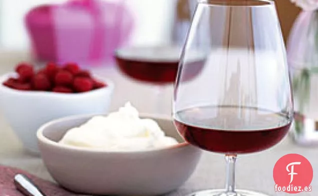 Caramelos de Brandy de Bayas con Frambuesas y Crema