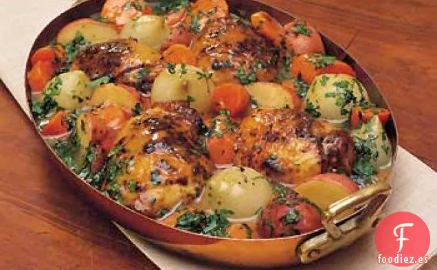 Sartén de Pollo y Verduras