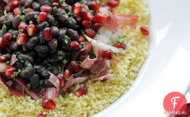 Cuscús, Frijoles Negros Y Granada