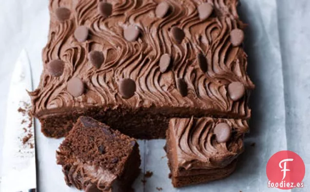 Pastel Rápido de Doble Hoja de Chocolate