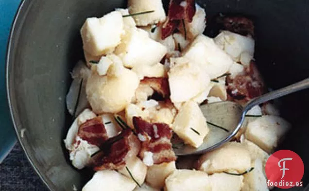 Ensalada Tibia de Patata con Tocino