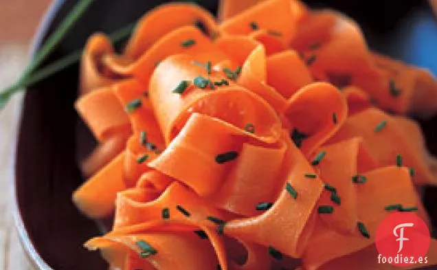 Cintas de Zanahoria Glaseadas de Naranja