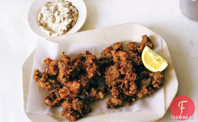 Ostras Fritas Crujientes de la Abuela Flaxel