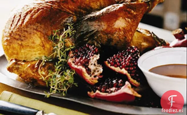 Pavo Asado con Salsa de Granada