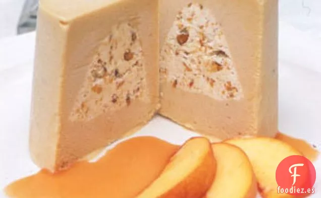 Bombones de Praliné de Melocotón con Jarabe de Melocotón