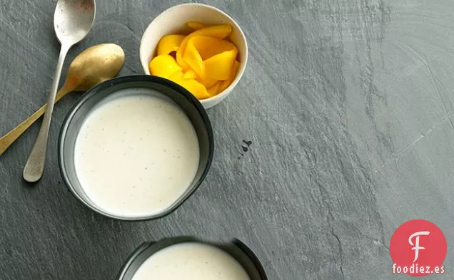 Crema de Miel y Limón con Fruta