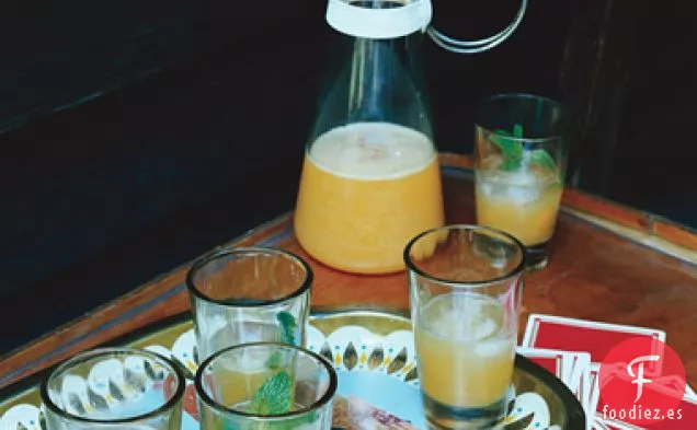 Spritzers de Prosecco de Melocotón