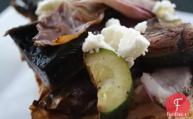 Crostini de Verduras a la Parrilla