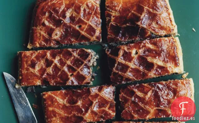 Pastel de Champiñones y Farro