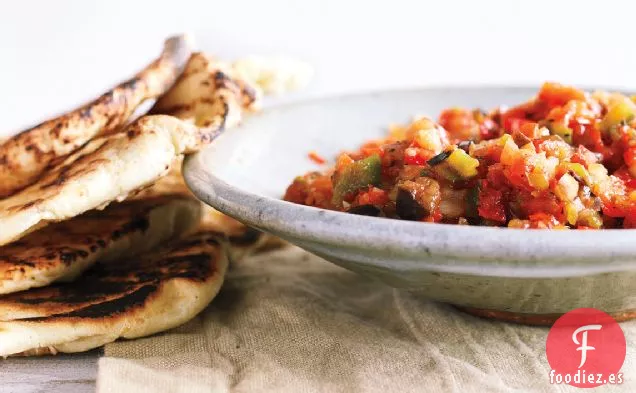 Panes Planos a La Parrilla