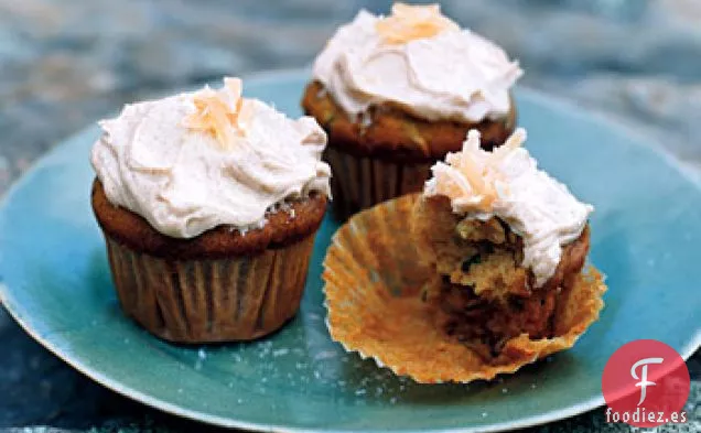 Cupcakes de Jengibre con Calabacín