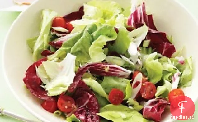 Ensalada De Primavera Con Vinagreta Picante