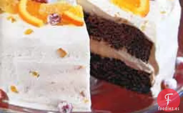 Pastel de Jengibre con Glaseado de Jengibre Cristalizado