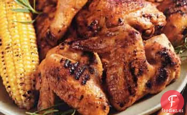 Pollo a la Parrilla Dijon y Estragón