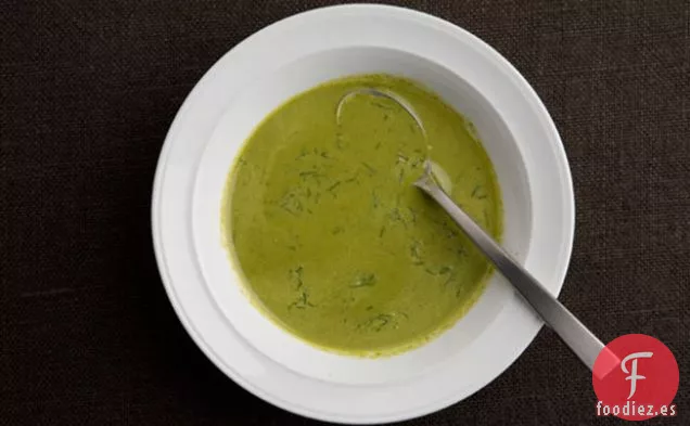 Sopa Cremosa de Hinojo y Verduras