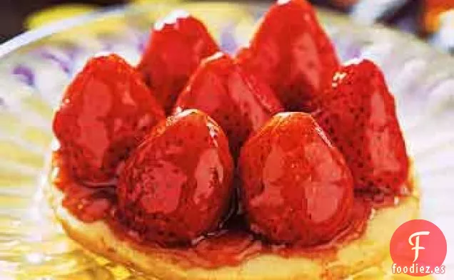 Tartas de Mantequilla de Fresa