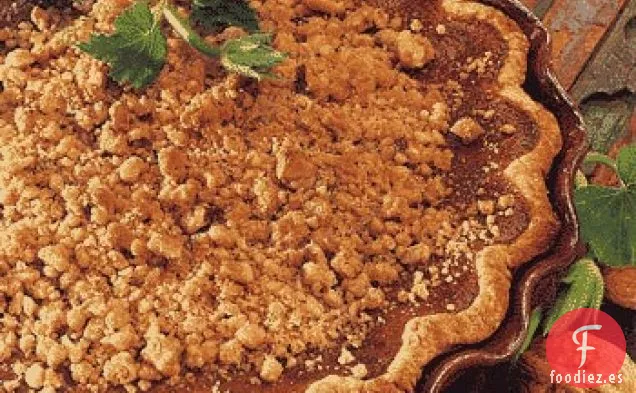 Pastel de Calabaza con Streusel de Jengibre