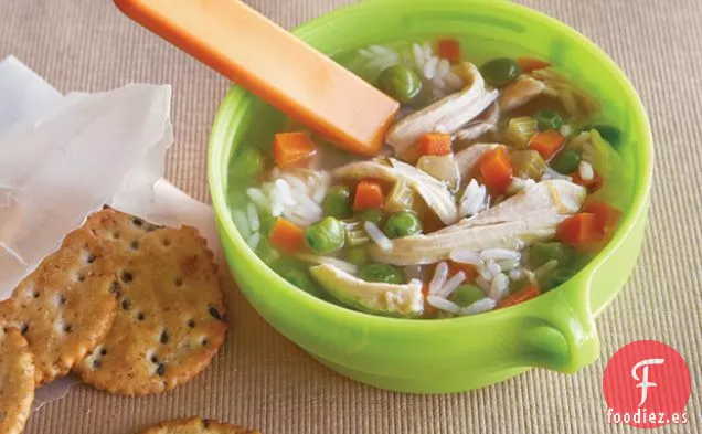 Sopa de Pollo y Arroz