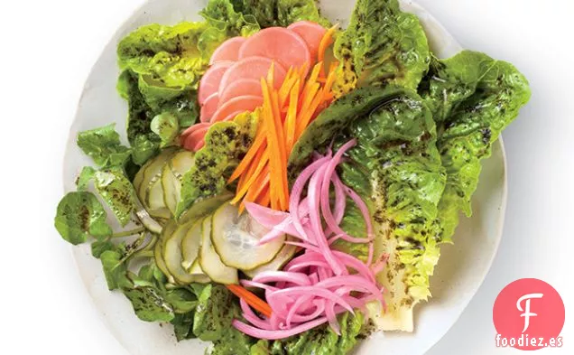 Ensalada de Verduras en Escabeche con Vinagreta Nori