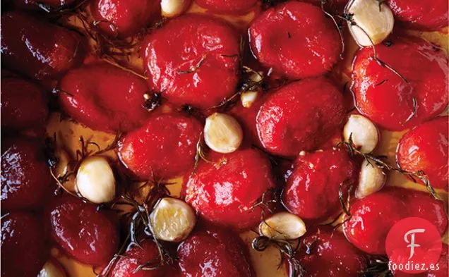 Tomates Escalfados al Aceite
