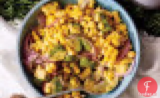 Ensalada De Invierno Con Calabaza Asada Y Vinagreta De Granada