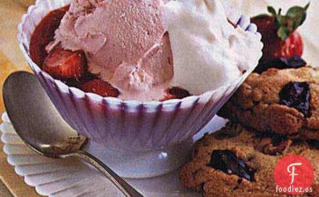 Trozos de Chocolate y Galletas de Nuez