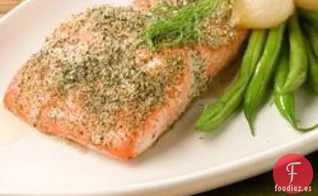 Salmón con eneldo