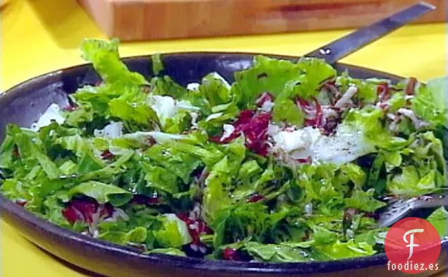 Verduras Picantes con Aderezo Balsámico Cálido